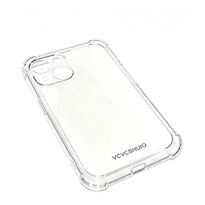 VCVCSHUIO Clear TPU Soft Case for iPhone 13, Crystal Clear, High Transparency, 6.1 Inch