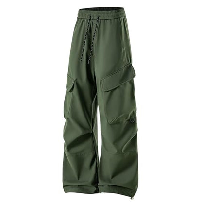 Men Cargo Pants Ripstop Heavy Duty Tactical Water Resistant Deep Pockets Job Site Utility BDU Tactical Pants for Men - color: A Green, size: X-Large