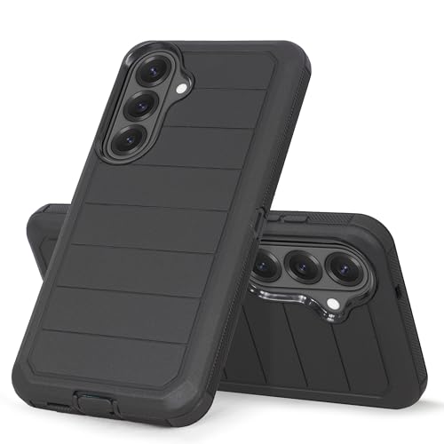 Compatible for Samsung S26 Rugged Case with Belt Clip Holster & Built-in Screen Protector, Heavy-Duty Full-Body Shockproof Cover, Military-Grade Protective Phone Case (Pro) - color: Pro