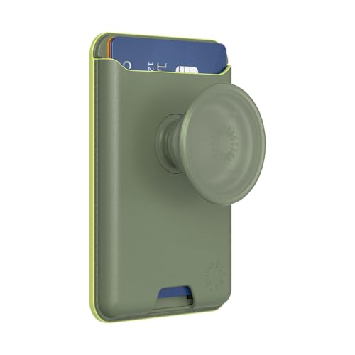 PopSockets Phone Wallet for MagSafe with Grip- Eucalyptus - color: Eucalyptus, style: With Grip