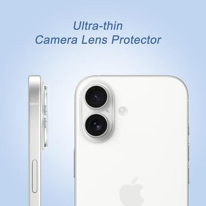 Ailun Screen Protector + Camera Lens Protector for iPhone 17, 3+3Pack