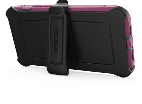 OtterBox iPhone 15 Plus and iPhone 14 Plus Defender Series Pro Case - Canyon Sun (Pink), screenless, Rugged & Durable, with Port Protection, Includes Holster Clip Kickstand - color: Canyon Sun (Pink)
