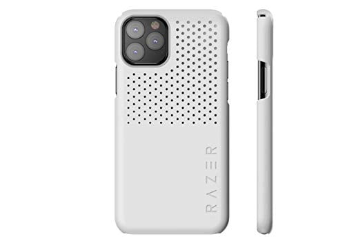 Razer Arctech Slim for iPhone 11 Pro Case: Thermaphene & Venting Performance Cooling - Wireless Charging Compatible - Mercury White - color: Mercury White