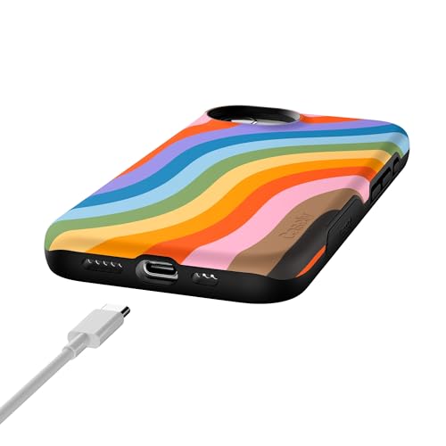 Casely iPhone 16e Case | Love for All | Rainbow Pride | Bold Protective Design | Compatible with MagSafe - color: Love for All | Rainbow Pride