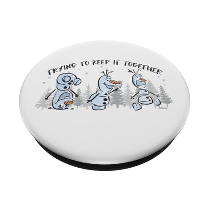 Frozen - Olaf Trying To Keep It Together PopSockets Adhesive PopGrip - style: Adhesive PopGrip