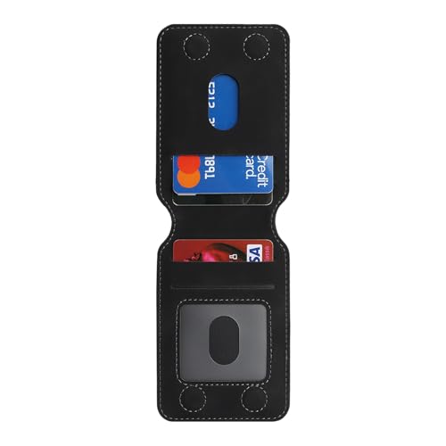 Ｈａｖａｙａ Soft-Touch Wallet Case for iPhone 16 - Matte Black | Soft touch matte finish, detachable 2-in-1 magnetic wallet with 5 card slots & kickstand, 1400 Gauss MagSafe 15W fast char - color: Matte Black