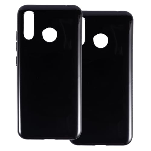 2-Pack TPU Case for Murena Teracube 2E - Black | 6.1" Soft Flexible Gel Cover, Shockproof Anti-Scratch Protective Phone Bumper - color: Black+Black
