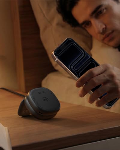 VRURC Qi2.2 25W Magnetic Wireless Charging Station,3 in 1 Travel Charger - color: Black