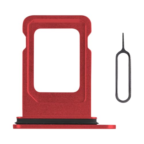 for iPhone 12 Red Single SIM Card Tray Slot Replacement