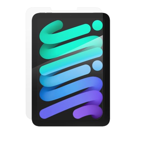 ZAGG Glass Elite Screen Protector for iPad Mini 8.3" (A17 Pro) - 5X Stronger, Smudge-Free Tempered Glass with Recycled Glass, Easy Installation, Scratch Resistant, Eco-Friendly - size: iPad mini 8.3-inch (Gen 6), style: Glass Elite