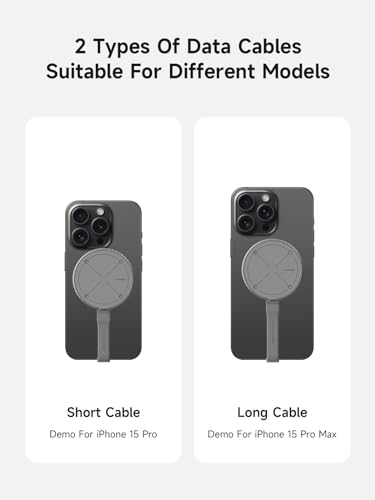 Hagibis Short USB 4 Cable, 240W Charging U-Type USB C Cable, 40Gbps Data Transfer, 8K 60Hz Video Display for iPhone 17 16 15 Pro Max, iPad, Thunderbolt 4/3, Hub, External SSD (UC4MC-7cm)