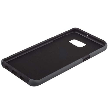 Smooth Armor Hard Plastic Case for Samsung Galaxy S6 Edge+ Plus SM-G928A. Rugged Dual Layer Protective Cover (Does NOT Fit Samsung Galaxy S6 and S6 Edge). Black/Grey - color: Grey