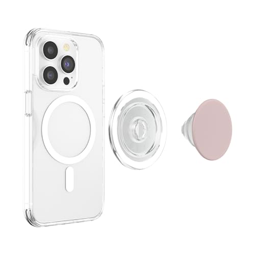 Pink Sand Pop Mount Socket Grip Holder for Pink Phone Cases PopSockets PopGrip for MagSafe - style: Magnetic PopGrip