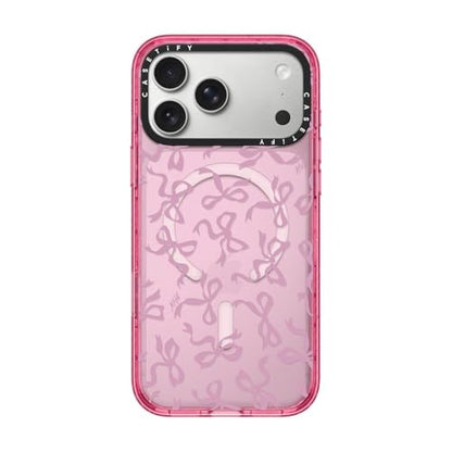 CASETiFY for iPhone 17 Pro Max Case - Impact Compatible with MagSafe | 8.2 ft. 4x Military Grade Drop Protection | BOWS | Pink - color: BOWS, size: Iphone 17 Pro Max (6.9")
