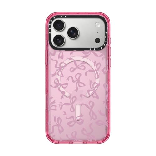 CASETiFY for iPhone 17 Pro Max Case - Impact Compatible with MagSafe | 8.2 ft. 4x Military Grade Drop Protection | BOWS | Pink - color: BOWS, size: Iphone 17 Pro Max (6.9")