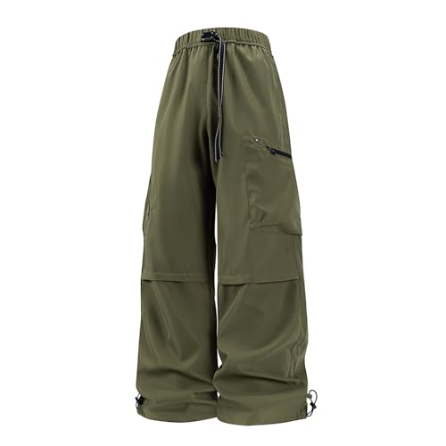 Men Cargo Pants Cotton Twill Stretch Tactical Quick Dry Multi Pockets Hiking Travel Job Site Tactical Pants for Men - color: A Army Green, size: Medium