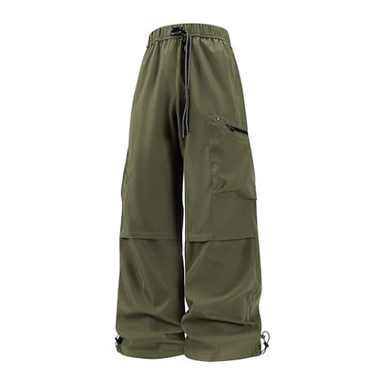 Men Cargo Pants Cotton Twill Stretch Tactical Quick Dry Multi Pockets Hiking Travel Job Site Tactical Pants for Men - color: A Army Green, size: Large