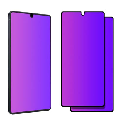 Compatible for Samsung Galaxy A15 / A15 5G/ A24 / A24 5G Matted Privacy Screen Protector Tempered Glass, Matted Gradient Anti Spy Anti Blue Light Easy Installation,【Not Support Fingerprint Unlock】, 2 Pack