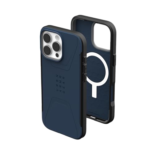 URBAN ARMOR GEAR UAG Designed for iPhone 16 Pro Max Case 6.9" Civilian - Compatible with MagSafe Charging Rugged Slim Sleek Shockproof Anti-Slip Military Grade Protective Cover, Mallard - color: Civilian - Mallard