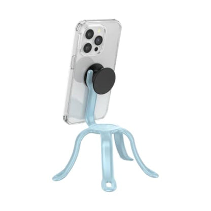 PopSockets Flexible Phone Mount & Stand- Blue Sigh - color: Blue Sigh