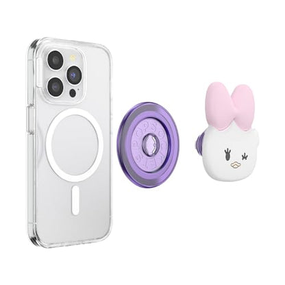 PopSockets Phone Grip for MagSafe, Magnetic Holder, Phone Stand, Disney - Kawaii Daisy - color: Kawaii Daisy, style: MagSafe