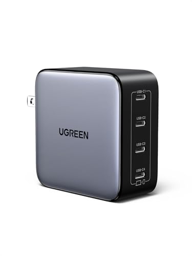 UGREEN Nexode 100W GaN USB C Charger, 4-Port Fast Wall Charger