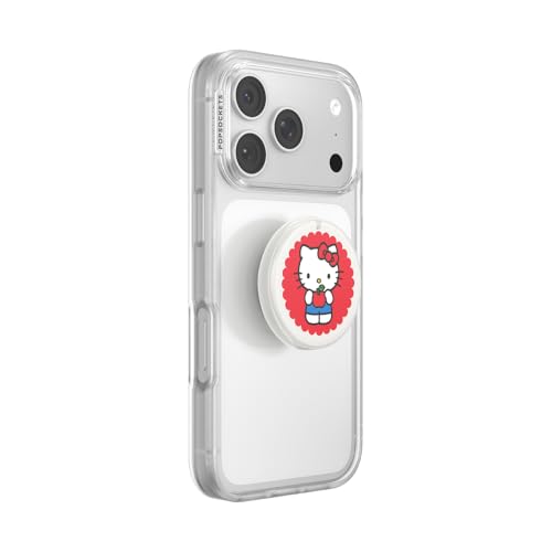 PopSockets Adhesive Phone Grip, Holder- Looking Good - color: Looking Good Hello Kitty Adhesive, style: Adhesive