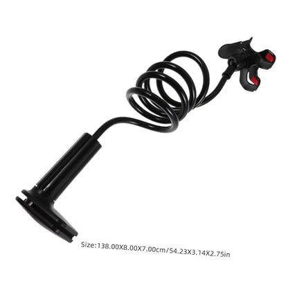 Overhead Bed Phone Stand 360° Adjustable Plastic Clip Mount