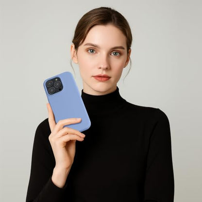 kwmobile Case Compatible with Apple iPhone 16 Pro Case - TPU Silicone Phone Cover with Soft Finish - Lavender Blue - color: Lavender Blue, size: iPhone 16 Pro