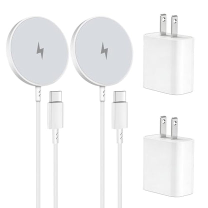 Wireless Magnetic Charger,2Pack Fast Apple Mag-Safe Charger iPhone Magnetic - size: 3FT