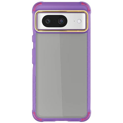Ghostek Covert Pixel 8 Case Clear - Compatible with Wireless Charging, Shockproof Drop Protection, Transparent Phone Cover (6.2 Inch, Purple) - color: Purple [Limited Edition], size: Pixel 8
