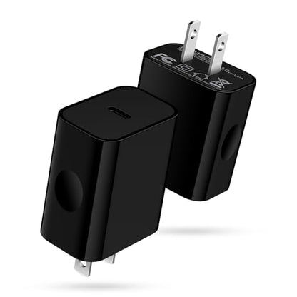 Android Fast Charging Block for Motorola razr/Edge/G Power 2026 2025 2024 - color: Black