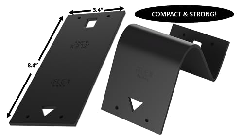 iFLEX Buddy Cell Phone and Tablet Stand Companion - Ideal for Air Travel, Work, and Home Use - Flexible Holder for All Mobile Devices - The Ultimate iPhone Cell Phone Stand Solution - color: Onyx