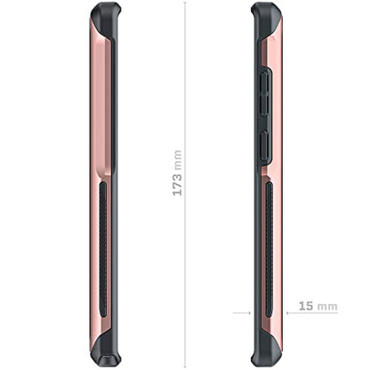 Slim Atomic Case for Galaxy S22 Ultra by Ghostek - color: Pink, size: Galaxy S22 Ultra