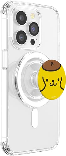 Pompompurin Open Face PopSockets Stand for Smartphones and Tablets PopSockets PopGrip for MagSafe - style: Magnetic PopGrip