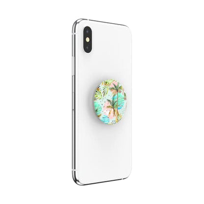 PopSockets Phone Grip with Expanding Kickstand, Adhesive Grip - Waikiki Daze - color: Waikiki Daze