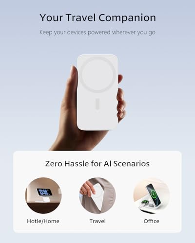 3 in 1 Wireless Charging Station for iPhone, Apple Watch & AirPods