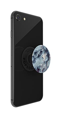 PopSockets Phone Grip with Expanding Kickstand, Marble PopGrip - Blue Marble - color: Blue Marble, size: small