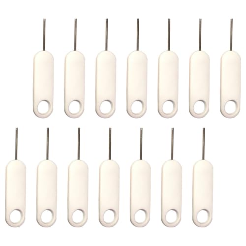 20pcs Sim Eject Tool Pin Stainless Steel Plastic for Mobile Phones
