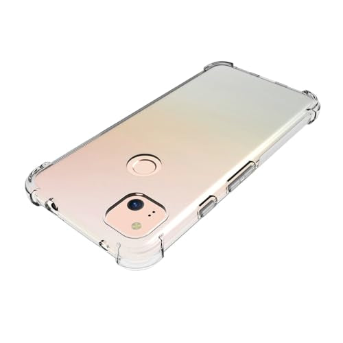 Case for Google Pixel 4A (Not Fit for Pixel 4A 5G) G025J, GA02099 Case, Soft Clear TPU Phone Cases, Slim Silicone Protective Shockproof Transparent Cover for Google Pixel 4A Crystal Clear