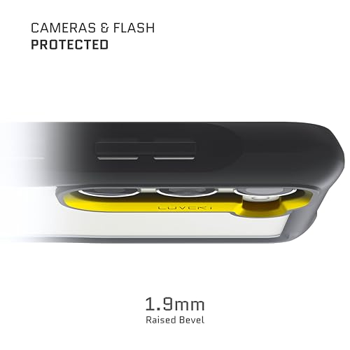 Ghostek Covert Galaxy S23 Case Clear with Military Grade Shockproof Protection, Non-Slip Grip, Protective Silicone Phone Cover Designed for 2023 Samsung Galaxy S23 (6.1") (Black) - color: Black [Limited], size: Galaxy S23