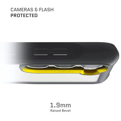 Ghostek Covert Galaxy S23 Case Clear with Military Grade Shockproof Protection, Non-Slip Grip, Protective Silicone Phone Cover Designed for 2023 Samsung Galaxy S23 (6.1") (Black) - color: Black [Limited], size: Galaxy S23