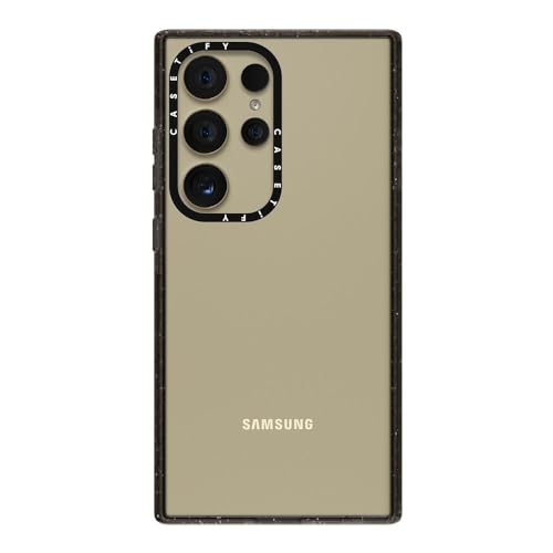 CASETiFY for Galaxy S24 Ultra Case - Impact Clear Black | 8.2 ft. 4x Military Grade Drop Protection | Black - color: Clear Black, size: Galaxy S24 Ultra (6.8")