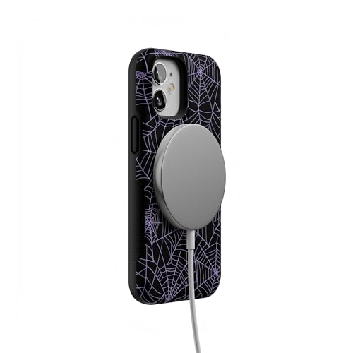 Casely iPhone 12 Mini Case | Midnight Web | Spider Web | Bold Protective Design | Compatible with MagSafe - color: Midnight Web | Spider Web, size: Iphone 12 Mini