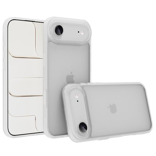 for iPhone 17 Air Case Translucent Matte Phone Cover, [10 FT Military Grade Drop Protection] Slim Durable Shockproof Protective Bumper (Frosted White, 17 AIR) - color: Frosted White, size: iPhone 17 Air