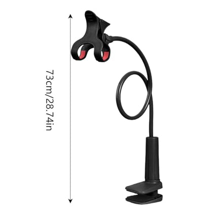 Bed Phone Holder | Multifunctional Cell Phone Mount,Cell Clip Bed Stand Holder, Flexible Long Arm Gooseneck Bracket Mount Clamp for Desk