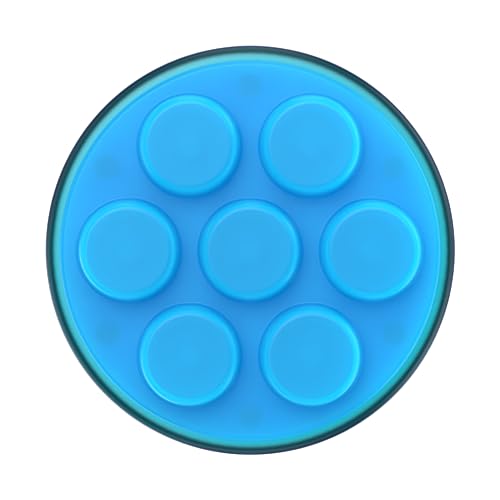 PopSockets Adhesive Phone Grip, Holder- Popper Electric - color: Popper Blue, style: Adhesive