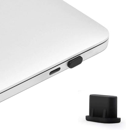 20Pcs USB C Dust Plug Silicone Soft Snugly Anti Dust Plug Cover Cleaning Brush Compatible with iPhone 17/16 Galaxy S25/S24/ Note 20/ Z Fold6/ Pixel 9 Moto MacBook iPad Switch Type C Device