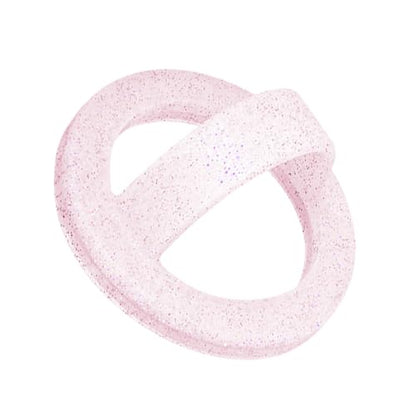 Magnetic Silicone Phone Grip Ring Holder Compatible with MagSafe Phone Case - color: Starlight Powder