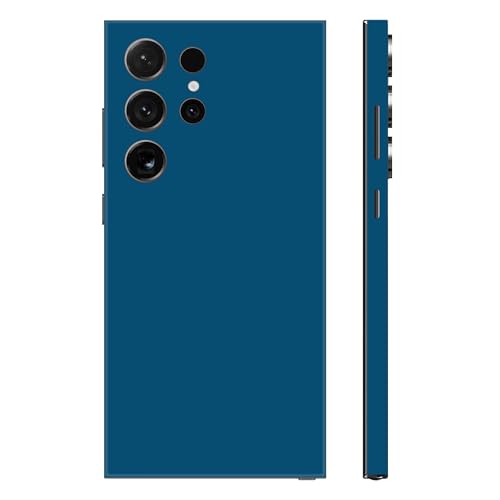2 Pack Skin Wraps Compatible with Samsung Galaxy S24 Ultra (Blue) - color: Blue